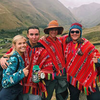EF Gap Year students in Peru