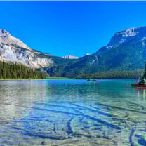 Lake Louise boating