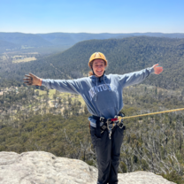 Rock climbing and learning new skills