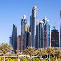 Dubai skyline 