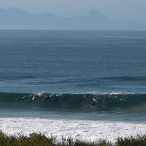 In the surf