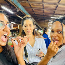 Sample delicious local food during your orientation.