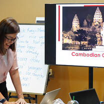 Information and discussion about Thai/Cambodian culture, history, politics, and society to provide exposure and help students navigate their new environment