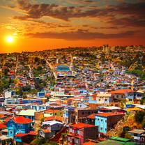 The lovely city of Valparaiso, Chile