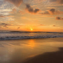 Sunsets over Santa Teresa