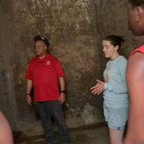 students listening to a speaker in Fort Prizeinstein