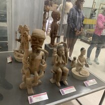 artifacts at Musee National