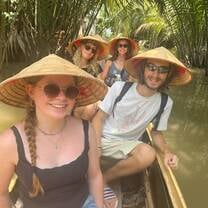 posing in hats 