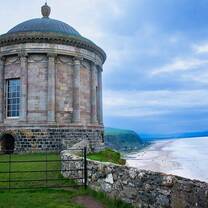 Mussenden Temple in Northern Ireland