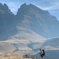 Drakensberg the way to Sterk Horn