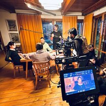 On set