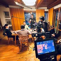 On set