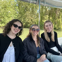 Riverboat tour down the Thames on the Oxford day trip! 