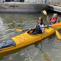 Kayaking in Sweden