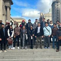 Students at Met