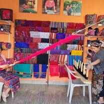 woman weaving
