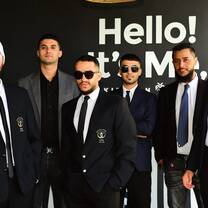 Students having an outing together in AIR1 ENGLISH ACADEMY uniform