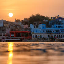 Pushkar Sunset