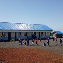 Play with children at school