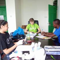 GXVO Volunteers working in hospital
