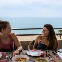 with Host Sister in Malaga