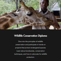 wildlife conservation diploma