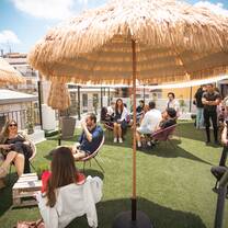 Terrace at Seville school