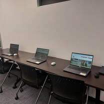 Computer lounge at RPI College.