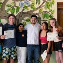 Graduation with Maestro Cesar