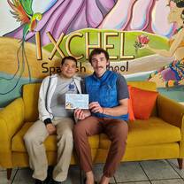 Students with Spanish certificate