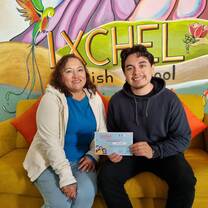 Students with Spanish certificate