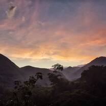 A view of dusk 