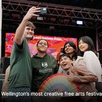 Students enjoying CubaDupa Festival
