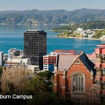 View from Kelburn Campus overlooking Wellington city
