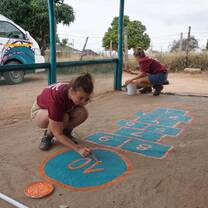 Enrichment at the outreach creche
