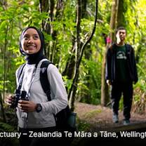 Students at Zealandia Wildlife Sanctuary