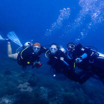 Diving group photo