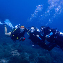 Diving group photo