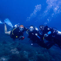 Diving group photo