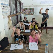 Classes are busy and lively