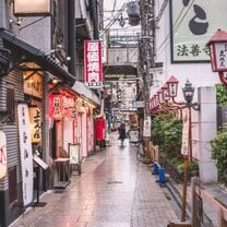 A market in Asia