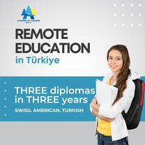 Remote education in Antalya Academy of Tourism