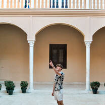 Student at The Picasso Museum