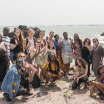 Group photo at cape coast 