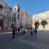 People walking in the Havana