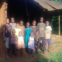 Some of the children in the homes we support