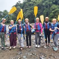 Whitewater rafting in Costa Rica
