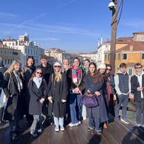 Group photo in Venice