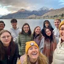 Group photo by the Lake