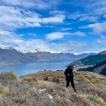 Student on Hike